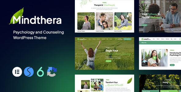 Mindthera Preview Wordpress Theme - Rating, Reviews, Preview, Demo & Download