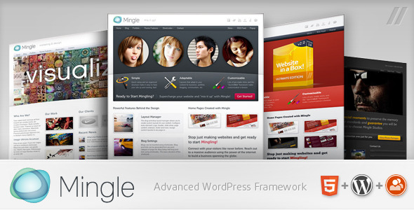 Mingle Preview Wordpress Theme - Rating, Reviews, Preview, Demo & Download