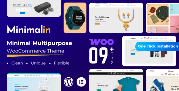 Minimalin Preview Wordpress Theme - Rating, Reviews, Preview, Demo & Download