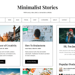 Minimalist Stories