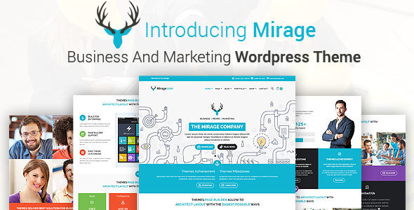 MIRAGE Preview Wordpress Theme - Rating, Reviews, Preview, Demo & Download