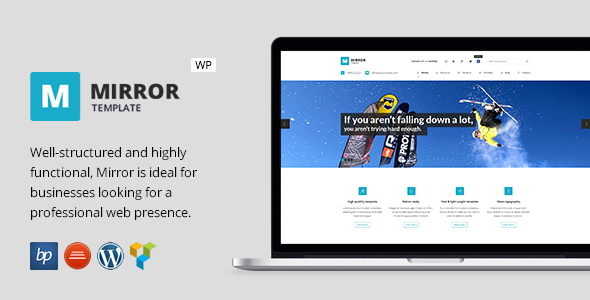 Mirror Preview Wordpress Theme - Rating, Reviews, Preview, Demo & Download