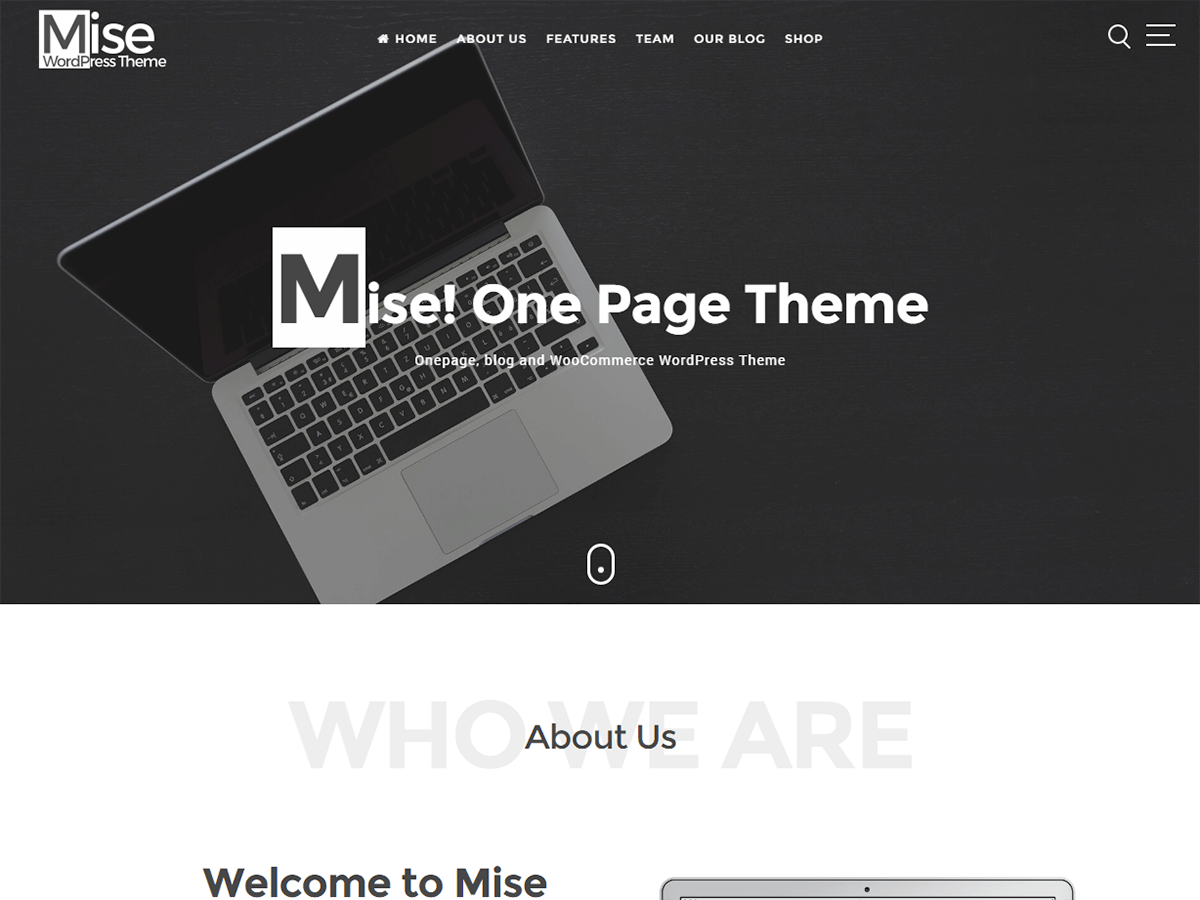 Mise Preview Wordpress Theme - Rating, Reviews, Preview, Demo & Download