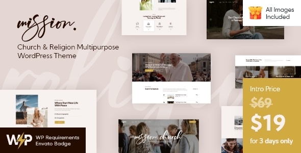 Mission Preview Wordpress Theme - Rating, Reviews, Preview, Demo & Download