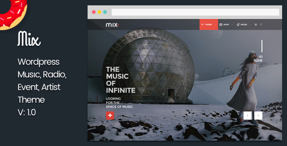 Mix Preview Wordpress Theme - Rating, Reviews, Preview, Demo & Download