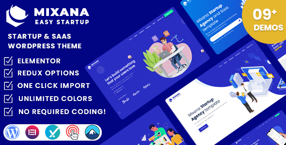 Mixana Preview Wordpress Theme - Rating, Reviews, Preview, Demo & Download