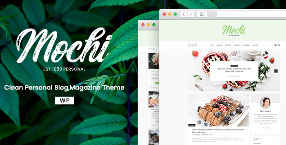 Mochi Preview Wordpress Theme - Rating, Reviews, Preview, Demo & Download