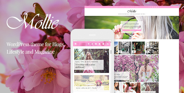 Mollie Preview Wordpress Theme - Rating, Reviews, Preview, Demo & Download