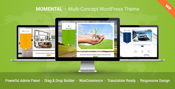 Momental Preview Wordpress Theme - Rating, Reviews, Preview, Demo & Download