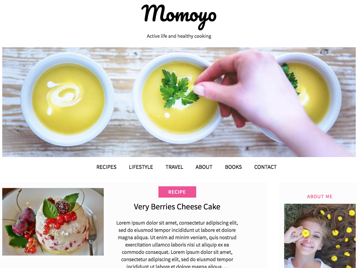Momoyo Preview Wordpress Theme - Rating, Reviews, Preview, Demo & Download