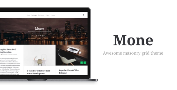 Mone Preview Wordpress Theme - Rating, Reviews, Preview, Demo & Download