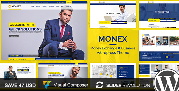 Monex Preview Wordpress Theme - Rating, Reviews, Preview, Demo & Download