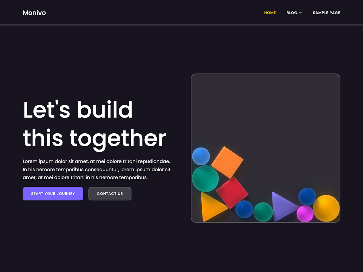 Monivo Preview Wordpress Theme - Rating, Reviews, Preview, Demo & Download