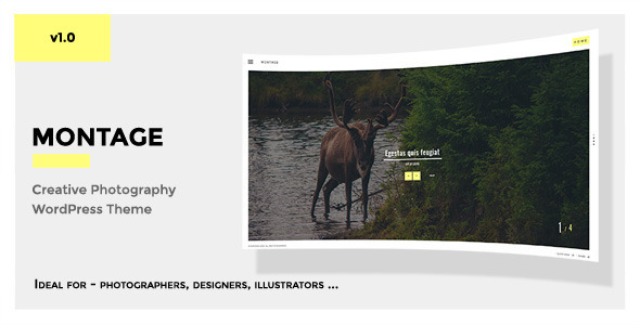 Montage Preview Wordpress Theme - Rating, Reviews, Preview, Demo & Download