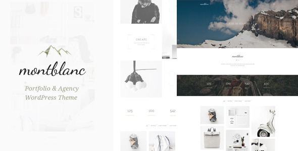 Montblanc Preview Wordpress Theme - Rating, Reviews, Preview, Demo & Download
