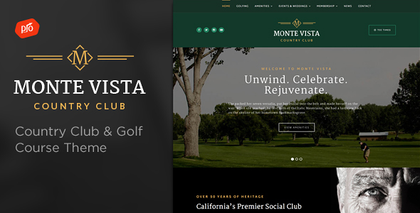 Monte Vista Preview Wordpress Theme - Rating, Reviews, Preview, Demo & Download