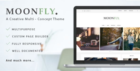 Moonfly Preview Wordpress Theme - Rating, Reviews, Preview, Demo & Download