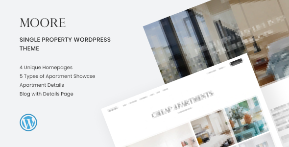Moore Preview Wordpress Theme - Rating, Reviews, Preview, Demo & Download