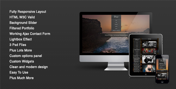 Moot Responsive Preview Wordpress Theme - Rating, Reviews, Preview, Demo & Download