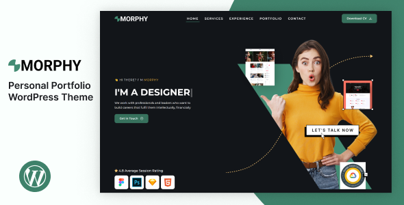 Morphy Preview Wordpress Theme - Rating, Reviews, Preview, Demo & Download