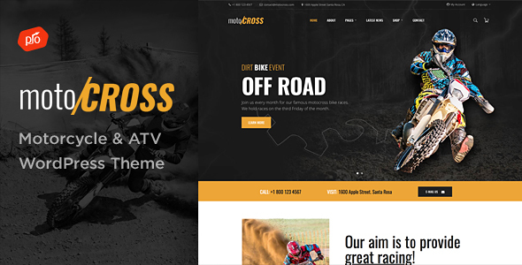 MotoCROSS Preview Wordpress Theme - Rating, Reviews, Preview, Demo & Download