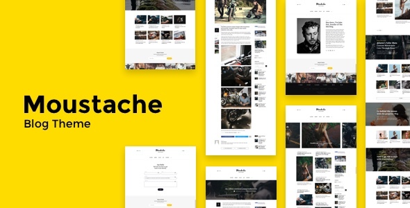 Moustache Preview Wordpress Theme - Rating, Reviews, Preview, Demo & Download