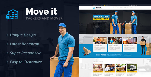 MoveIt Preview Wordpress Theme - Rating, Reviews, Preview, Demo & Download