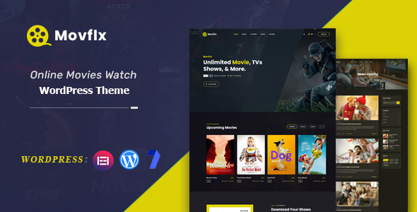 Movflx Preview Wordpress Theme - Rating, Reviews, Preview, Demo & Download