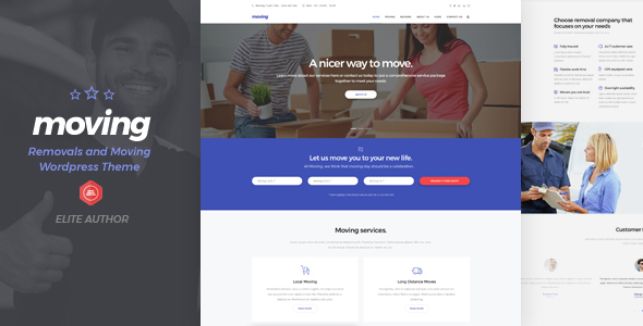 Moving Preview Wordpress Theme - Rating, Reviews, Preview, Demo & Download