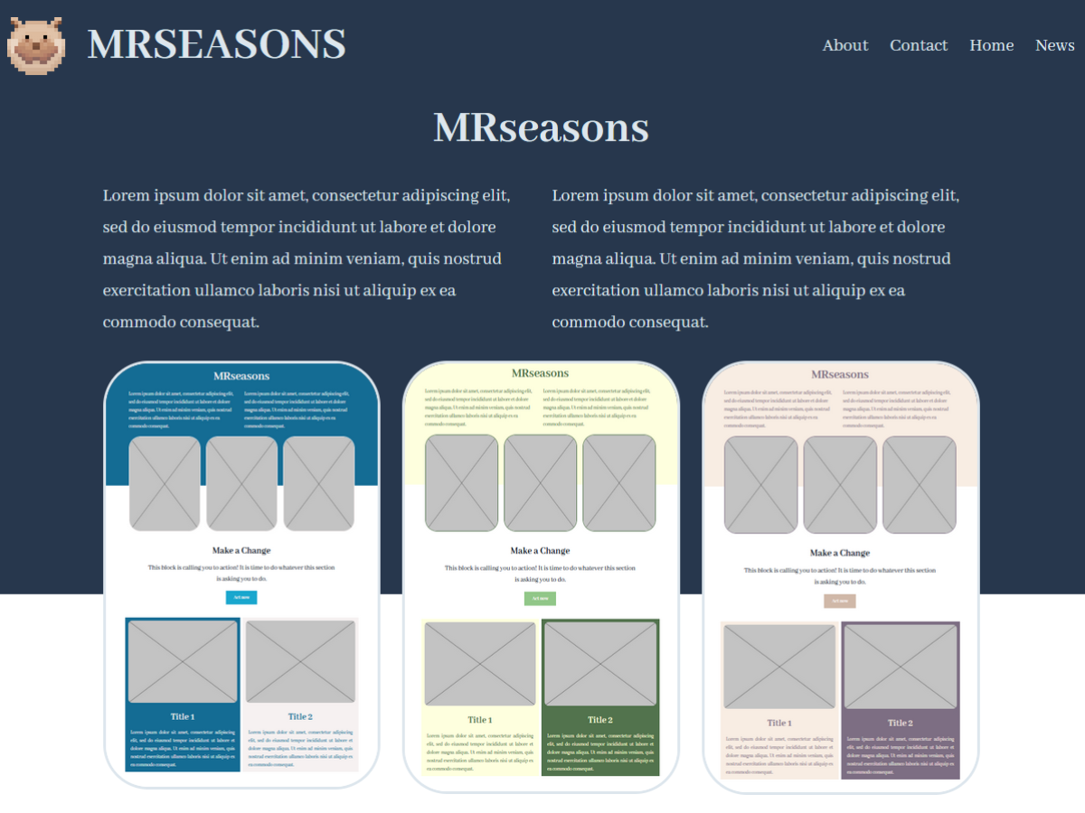 MRseasons Preview Wordpress Theme - Rating, Reviews, Preview, Demo & Download