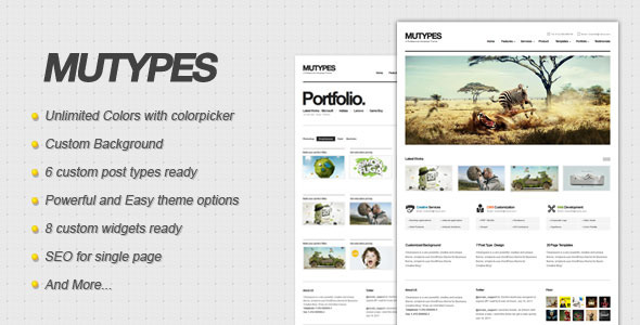Mu Types Preview Wordpress Theme - Rating, Reviews, Preview, Demo & Download
