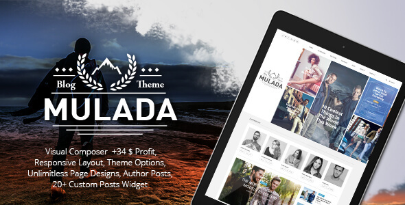 Mulada Preview Wordpress Theme - Rating, Reviews, Preview, Demo & Download