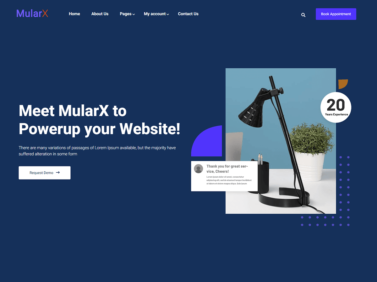 MularX Preview Wordpress Theme - Rating, Reviews, Preview, Demo & Download