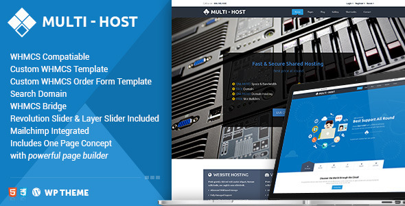 Multi Host Preview Wordpress Theme - Rating, Reviews, Preview, Demo & Download
