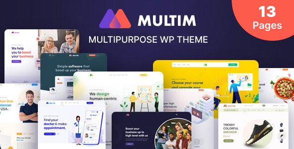 Multim Preview Wordpress Theme - Rating, Reviews, Preview, Demo & Download