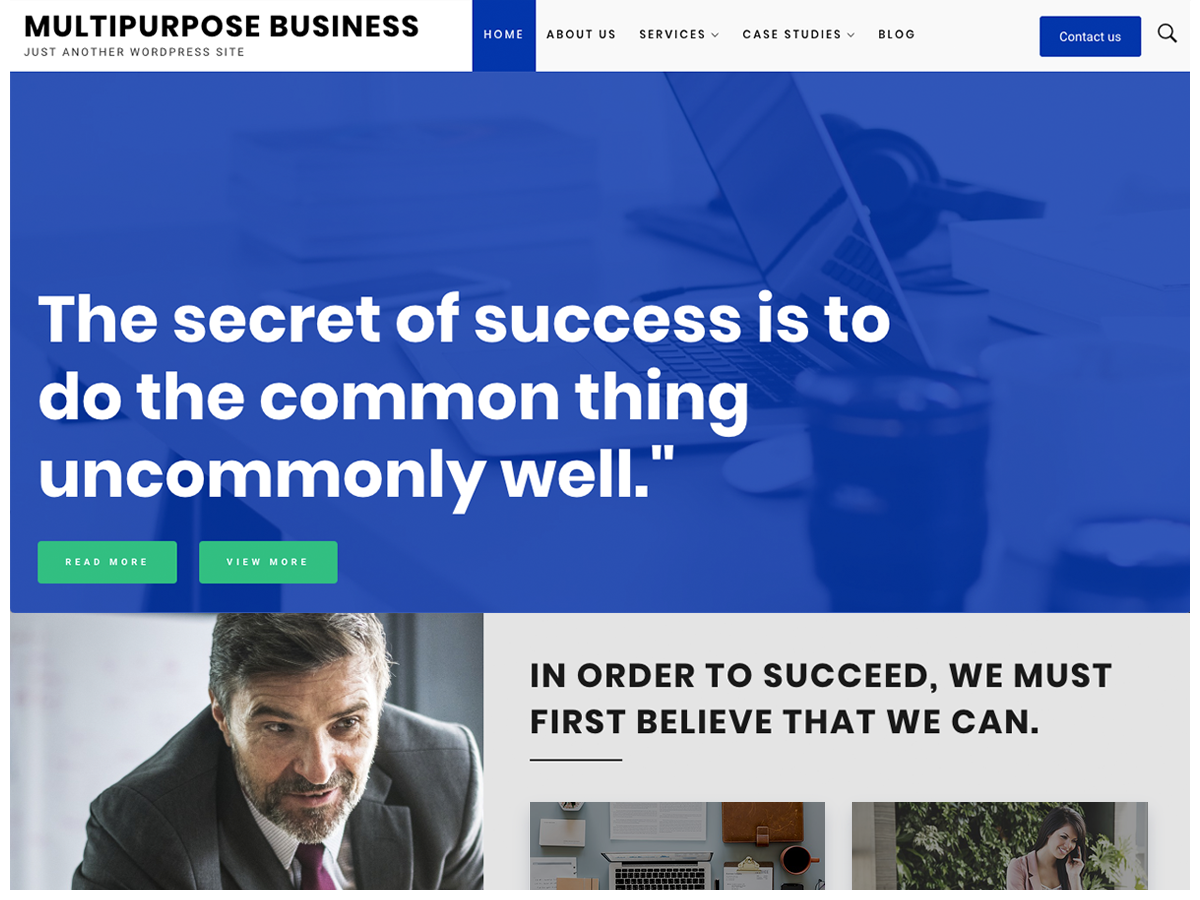Multipurpose Business Preview Wordpress Theme - Rating, Reviews, Preview, Demo & Download