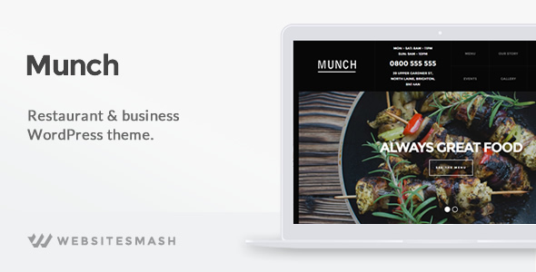 Munch Preview Wordpress Theme - Rating, Reviews, Preview, Demo & Download