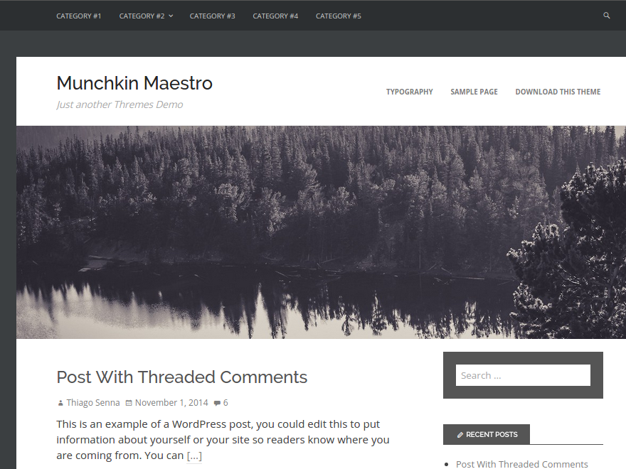 Munchkin Maestro Preview Wordpress Theme - Rating, Reviews, Preview, Demo & Download