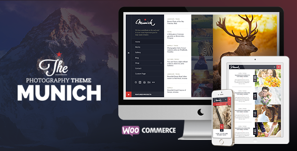 Munich Photography Preview Wordpress Theme - Rating, Reviews, Preview, Demo & Download