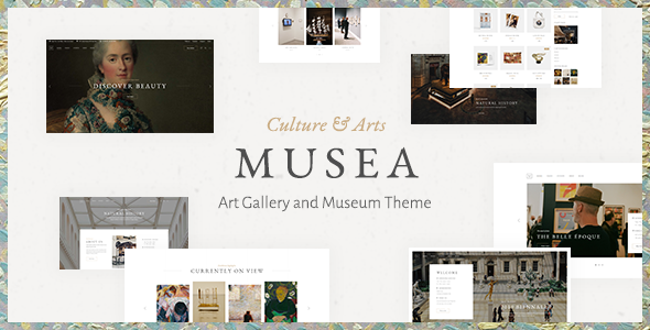 Musea Preview Wordpress Theme - Rating, Reviews, Preview, Demo & Download