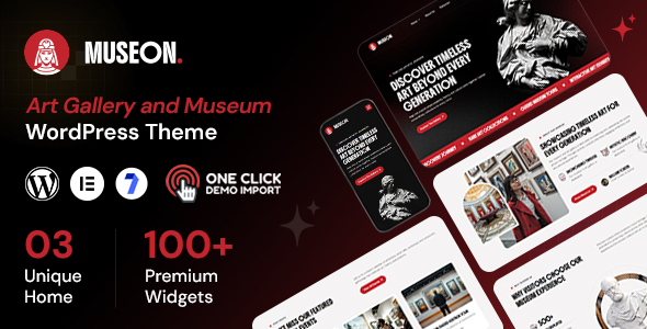 Museon Preview Wordpress Theme - Rating, Reviews, Preview, Demo & Download