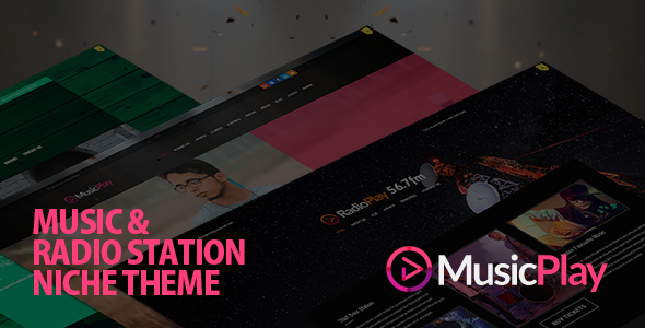MusicPlay Preview Wordpress Theme - Rating, Reviews, Preview, Demo & Download