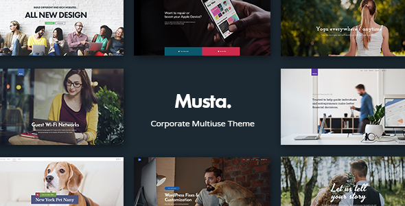 Musta Preview Wordpress Theme - Rating, Reviews, Preview, Demo & Download