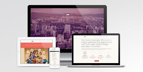Mustache Preview Wordpress Theme - Rating, Reviews, Preview, Demo & Download