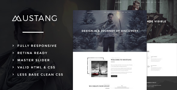 Mustang Preview Wordpress Theme - Rating, Reviews, Preview, Demo & Download