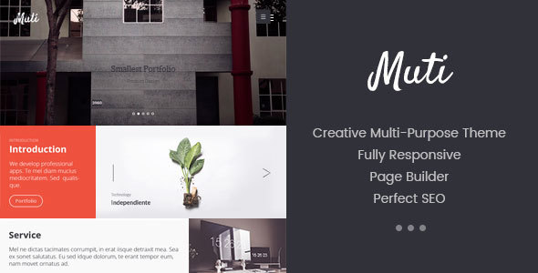 MUTI Preview Wordpress Theme - Rating, Reviews, Preview, Demo & Download