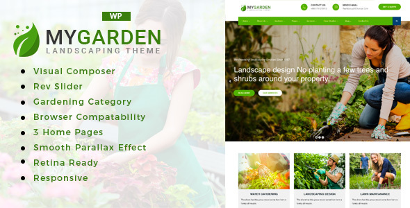 My Garden Preview Wordpress Theme - Rating, Reviews, Preview, Demo & Download