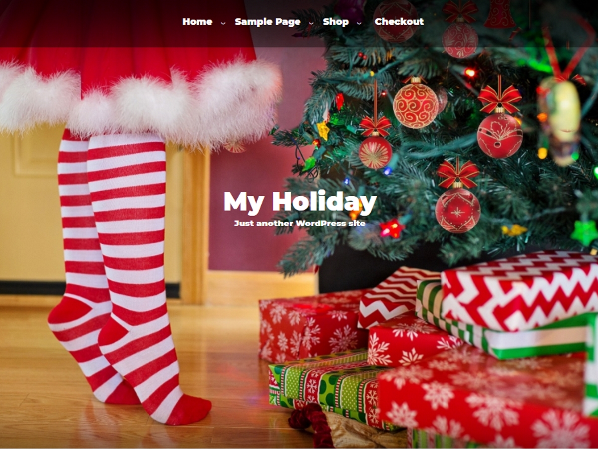 My Holiday Preview Wordpress Theme - Rating, Reviews, Preview, Demo & Download