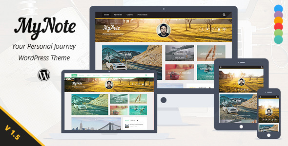 My Note Preview Wordpress Theme - Rating, Reviews, Preview, Demo & Download