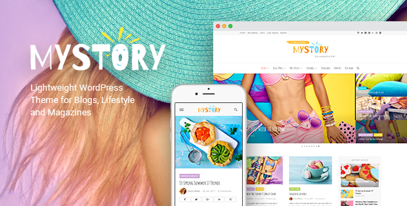 MyStory Preview Wordpress Theme - Rating, Reviews, Preview, Demo & Download